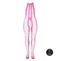 Bodystocking Neonowy z Halternackiem XL/XXXXL, Efekt UV, Elastyczny Materiał