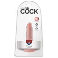 Dildo King Cock 5 cali, PVC, długość 14 cm, średnica 3,8 cm, realistyczny design