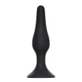Wtyczka analna Slim Anal Plug - silikon, długość 11,5 cm, średnica 2,7 cm, czarna