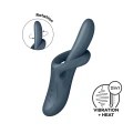 Stymulator punktu G Satisfyer Heat Flex 4, silikonowy, wibracyjny, wodoodporny IPX7