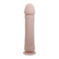 Dildo BAILE - Realistyczny, Wibracyjny, z Wytrzymałą Przyssawką, Waga 422g