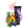 Krem do masażu Shunga Exotic Fruits, wegańska formuła, 200 ml, aromatyczny smak owoców