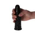Dildo Ezio Black, 4 cm średnica, 13 cm długość, realistyczny kształt