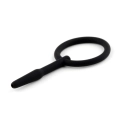Penis plug silikonowy – Seria No.02, kanał wewnętrzny, długość 8,5 cm, smukły