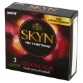 Prezerwatywy nielateksowe Unimil SKYN Cocktail Club z aromatem, 53 mm, 3 szt.