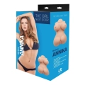 Stroker The Girl Next Door Annika – realistyczne wnętrze, TPE, 2 wejścia