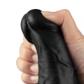 Dildo REAL SOFTEE 10,5'' Rechargeable, TPE, długość 27cm, średnica 5cm, czarny