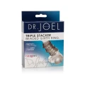 Pierścień erekcyjny TPR Dr. Joel Kaplan, 3.8 cm x 8.2 cm, 3-warstwowy, z wypustkami