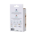 Wibrator analny ToDo Bland Mint, zakrzywiony, 12 cm długości, zasilany bateriami AG13