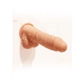 Dildo silikonowy Get Real Naked – obrotowy, wibrujący, dł. 20 cm