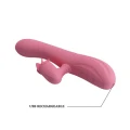 Wibrator króliczek PRETTY LOVE GINA 20,5 cm, 7 funkcji wibracji, USB