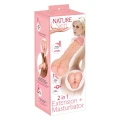 Masturbator i przedłużacz Nature Skin, elastyczny TPE, długość 21 cm, średnica 4,2-5 cm