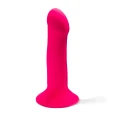 Dildo A.D. Hitsens 2, 17,2 cm, silikonowy, 10 trybów wibracji, przyssawka