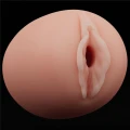 Masturbator dwustronny, TPE, 6,2x10,3 cm, naturalny kolor