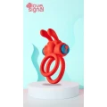 Wibrujący pierścień Dreamtoys Love Signal — 1 silnik, 3 poziomy, IPX6