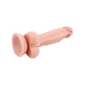 Dildo Chisa Novelties, płynny silikon, 20,5 cm długości, realistyczne detale