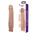 Dildo Pretty Love Rufus, realistyczny, 23,8 cm, 10 trybów wibracji, TPE