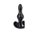 Zatyczka analna Rocket Anchor - Power Escorts - 8,5 cm, elastyczna, czarna