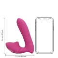 Wibrator punktu G Loveline Thrusting & Tapping – silikonowy, 15,6 cm, 3,4 cm
