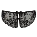 Majtki koronkowe COTTELLI LINGERIE, bez kroku, eleganckie, z kokardkami dekoracyjnymi
