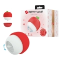 Stymulator łechtaczkowy Apple Secret, Silikonowy, 12 wzorów wibrujących, Wodoodporny
