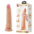 Dildo PRETTY LOVE - TPR/ABS, 8.3" (210mm), Elastyczna konstrukcja z przyssawką