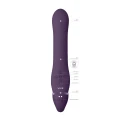 Strapon G-spot VIVE z 3 silnikami, 10 trybami, wodoodporny, silikonowy