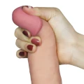 Dildo Love Toy Ultra Soft 20 cm, 10 prędkości wibracji, przyssawka