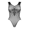 Body OBSESSIVE B134 z siateczki, głęboki dekolt, elastyczny materiał S/M/L