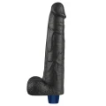 Dildo REAL SOFTEE 10,5'' Rechargeable, TPE, długość 27cm, średnica 5cm, czarny