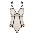 Body OBSESSIVE S/M, Złote Detale, Regulowane Ramiączka, Klasyczny styl