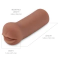 Masturbator (rękaw) PDX Extreme Coed – materiał TPR, realistyczny kształt ust, 12,7 cm