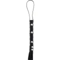 Pejcze BDSM: Short Studded Flogger Whip EXTREME, Skóra PU, Długość 56 cm