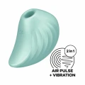 Stymulator łechtaczki Satisfyer Pearl Diver Mint, wodoodporny, 2 silniki