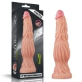 Dildo Love Toy, silikon płynny, 24.5 cm długości, 6.3 cm średnicy, wibrujący