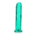 Dildo REALROCK CRYSTAL CLEAR, realistyczne, 8