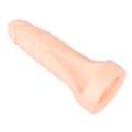 Dildo Realistixxx z pierścieniem, długość 18 cm, rozciągliwy, TPE