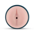 Masturbator analny FPPR - różowy, wodoodporny, elastyczny, 17cm długości