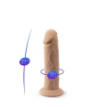 Dildo Real Skin 2, Długość 15,4 cm, Średnica 3,5 cm, Wodoodporność