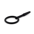 Penis plug silikonowy – Seria No.02, kanał wewnętrzny, długość 8,5 cm, smukły