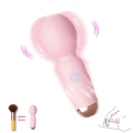 Masażer mini, Cute Mini Wand Pink, 10 trybów wibracji, wodoodporny, silikon medyczny