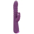 Wibrator królik 2-funkcyjny Javida, silikon, 10 trybów wibracji, stymulacja wewnętrzna i zewnętrzna