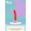 Dildo silikonowe Dreamtoys Love Signal – 17 cm, średnica 2,8 cm, wodoodporne IPX8