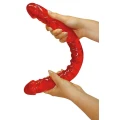 Dildo podwójne Ultra-Dong - elastyczne, długość 43 cm, średnica 4 cm, TPE
