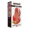 Korek analny (buttplug) INFERNO HIDDEN DESIRE – silikon płynny, realistyczny, 13 cm