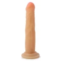 Dildo AU NATUREL Ronnie, TPE, 7.5 cali, przyssawka, realistyczna tekstura