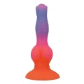 Dildo Power Monsters Hercules - 21,5 cm, silikony, z przyssawką, rzeźbiony