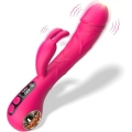Wibrator króliczek Rabbit G-Spot Dual - silikon 2w1, 9+9 trybów, IPX7, USB magnetyczne