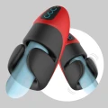 Masturbator Rechargeable Crushious Pancho z 10 trybami wibracji, długość 16,5 cm
