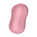 Stymulator łechtaczki Satisfyer Cotton Candy, wodoodporny, 11 trybów ssania, różyczkowy